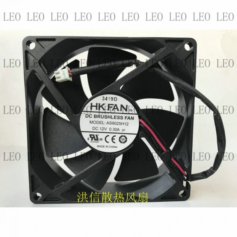 SS For HKFAN 9025 AS9025H12 DC12V 0.30A 9CM chassis power fan
SS For HKFAN 9025 AS9025H12 DC12V 0.30A 9CM chassis power fan
