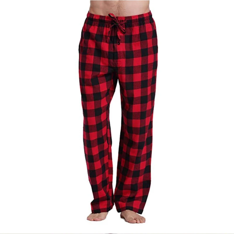 Winter New Men's Trouser Streetwear Casual Black/Red Plaid Long Pants 2024 Homewear Male Drawstring Mid Waist Christmas Pants
Winter New Men's Trouser Streetwear Casual Black/Red Plaid Long Pants 2024 Homewear Male Drawstring Mid Waist Christmas Pants