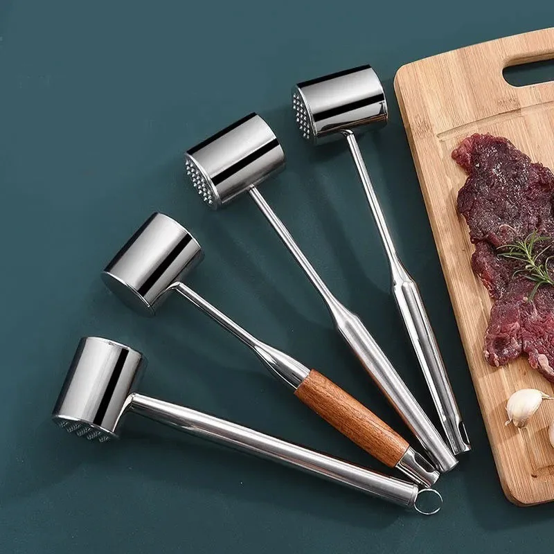 Jaswehome Stainless steel Meat Tenderizer Meat Mallet Meat Hammer Loose Food Needle Cooking Meat Tools Household Kitchen Gadgets
Jaswehome Stainless steel Meat Tenderizer Meat Mallet Meat Hammer Loose Food Needle Cooking Meat Tools Household Kitchen Gadgets