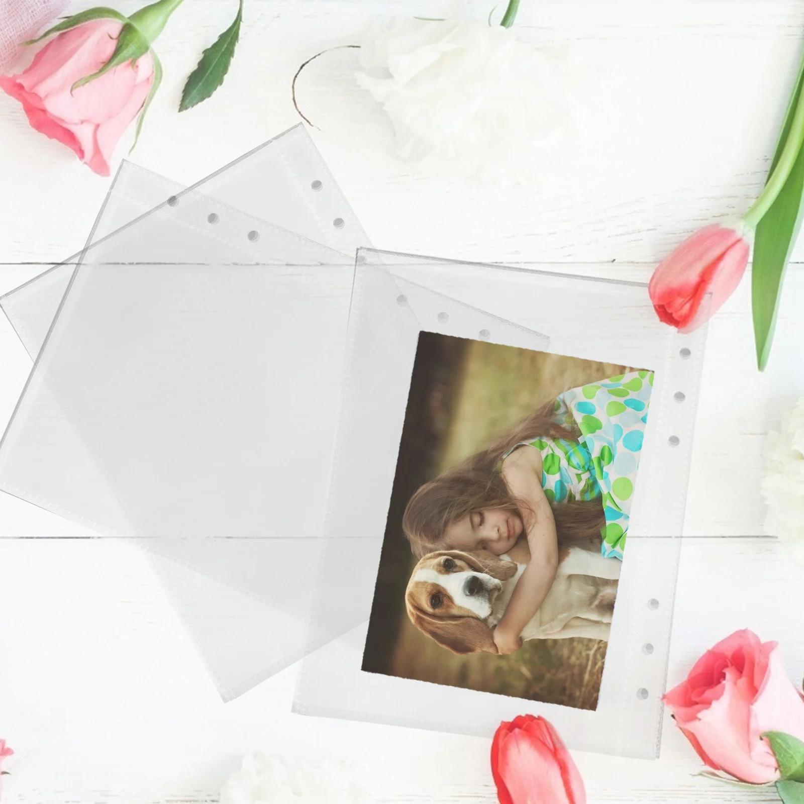 1 pc Plastic Display Booklet Transparent Inner Page Bag For Album Storage Lightweight Smooth Edge -Safe Clear Protective
1 pc Plastic Display Booklet Transparent Inner Page Bag For Album Storage Lightweight Smooth Edge -Safe Clear Protective