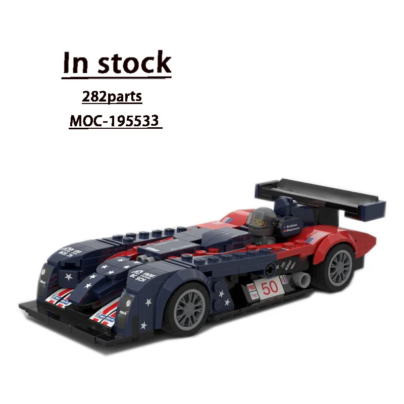 MOC-195533 Классический культовый спортивный автомобиль 90-х годов, гоночный блок, модель 282, детали MOC, креативная детская игрушка для мальчиков на день рождения
MOC-195533 Классический культовый спортивный автомобиль 90-х годов, гоночный блок, модель 282, детали MOC, креативная детская игрушка для мальчиков на день рождения
