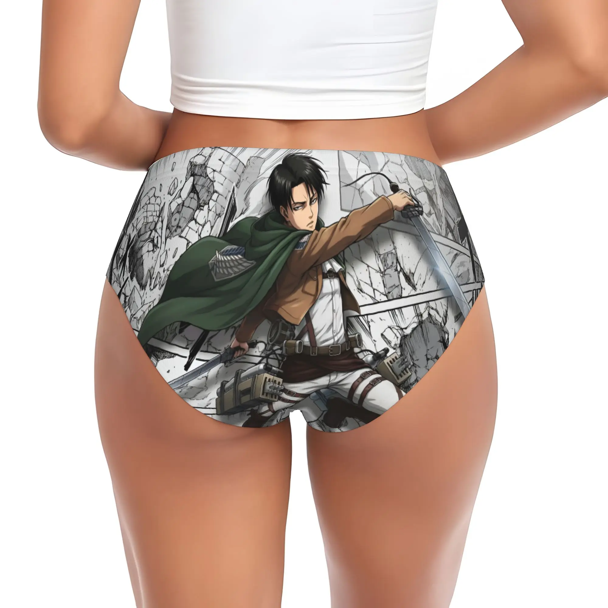 Custom Womens Attacks on Titans Panties Breathable Cartoon Anime Comic Film Briefs Underwear
Custom Womens Attacks on Titans Panties Breathable Cartoon Anime Comic Film Briefs Underwear