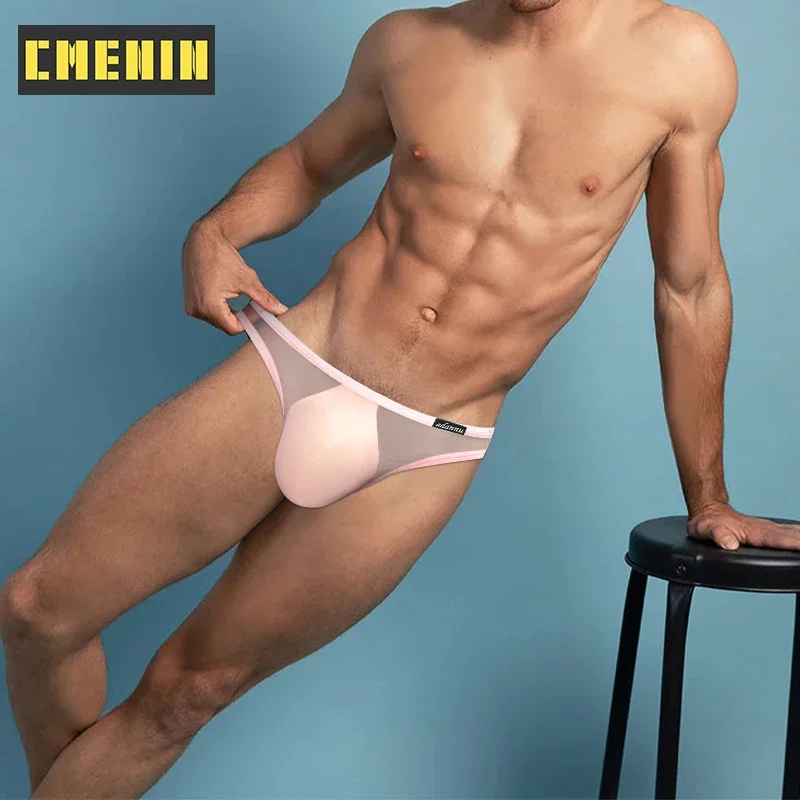 CMENIN Transparent Men Underwear Large Crotch Pouch Mens Underpants Ultra-thin Mesh Breathable Men's Panties Sexy Gay Man Briefs
CMENIN Transparent Men Underwear Large Crotch Pouch Mens Underpants Ultra-thin Mesh Breathable Men's Panties Sexy Gay Man Briefs