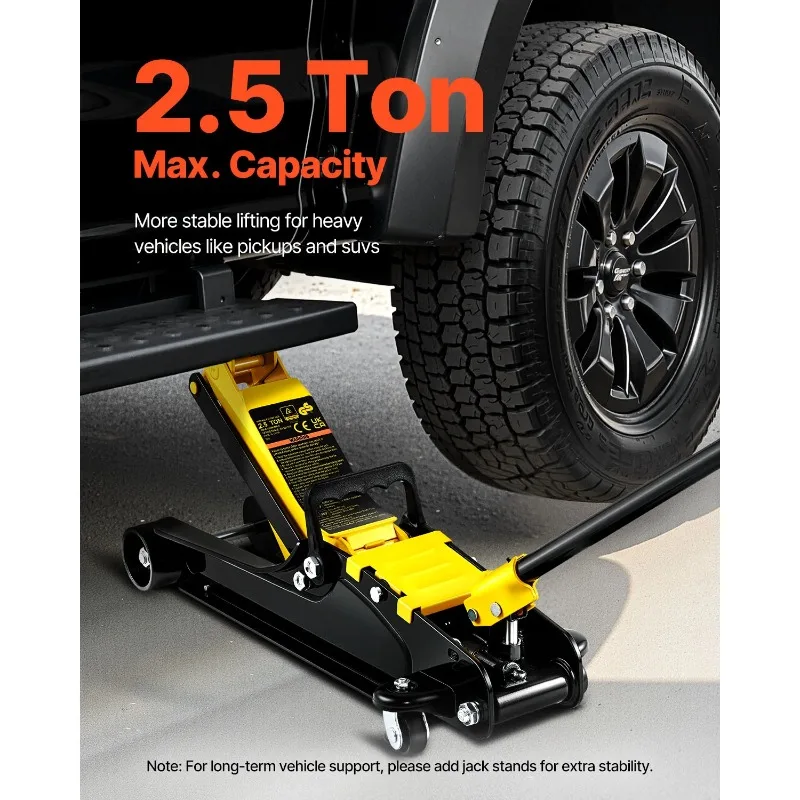 TXF【Best Choice】 2.5T Floor Hydraulic Jack Pneumatic Low Profile Floor Jack Heavy-Duty Steel Floor Jacks with Single Piston Lift
TXF【Best Choice】 2.5T Floor Hydraulic Jack Pneumatic Low Profile Floor Jack Heavy-Duty Steel Floor Jacks with Single Piston Lift