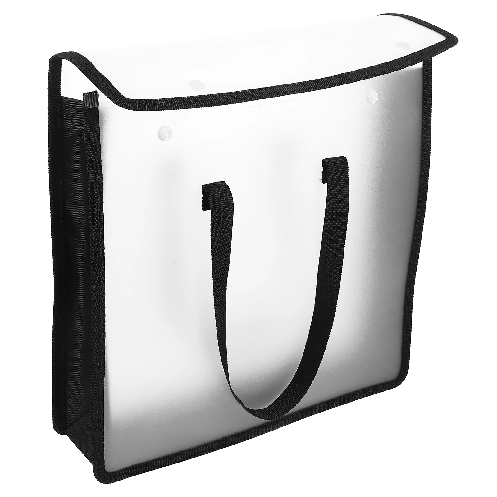 Portable File PVC Material Documents Organizer Black Scrapbook Paper Storage Organizer Color Folder Storage Helper
Portable File PVC Material Documents Organizer Black Scrapbook Paper Storage Organizer Color Folder Storage Helper