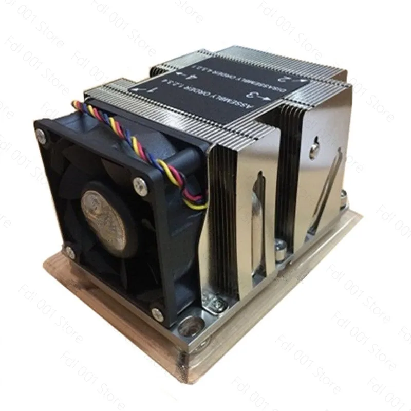 New 2U 3647 Interface 4 Heat Pipe Server Fan CPU Radiator 4 Wire Speed Regulation