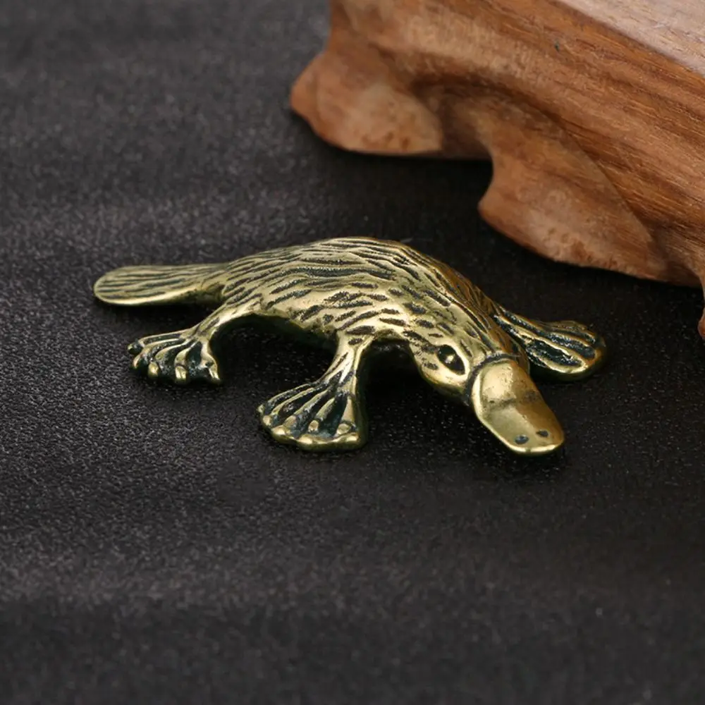 Mini Antique Tea Pet Home Decor Solid Copper Easy Use Animal Statue Miniatures Figurines Platypus Ornament Metal Crafts
Mini Antique Tea Pet Home Decor Solid Copper Easy Use Animal Statue Miniatures Figurines Platypus Ornament Metal Crafts