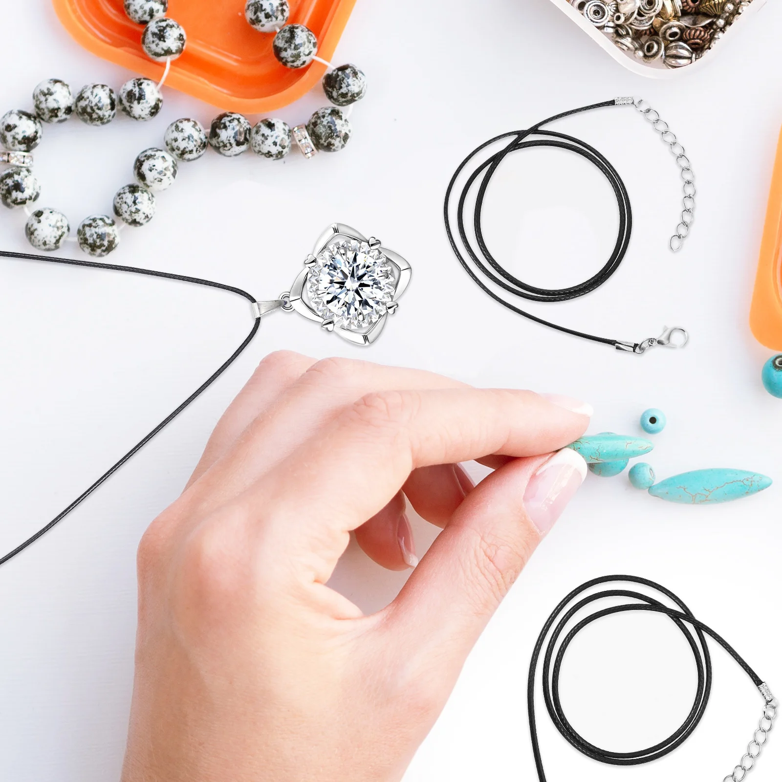 Черный шнур 1 5 мм, шнуры для ожерелья для подвесок, принадлежности для изготовления ювелирных изделий своими руками, шнур для ожерелья с застежкой, ремешок для браслета 
Черный шнур 1 5 мм, шнуры для ожерелья для подвесок, принадлежности для изготовления ювелирных изделий своими руками, шнур для ожерелья с застежкой, ремешок для браслета