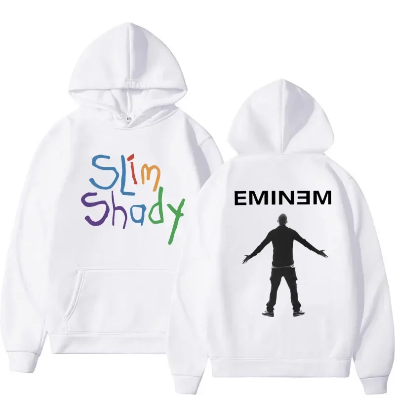 Rapper Eminem Slim Shady Fashion Hoodie Men Women Hip Hop Style Vintage Style Warm Sweatshirt Oversized Streetwear Male Hoodies
Rapper Eminem Slim Shady Fashion Hoodie Men Women Hip Hop Style Vintage Style Warm Sweatshirt Oversized Streetwear Male Hoodies