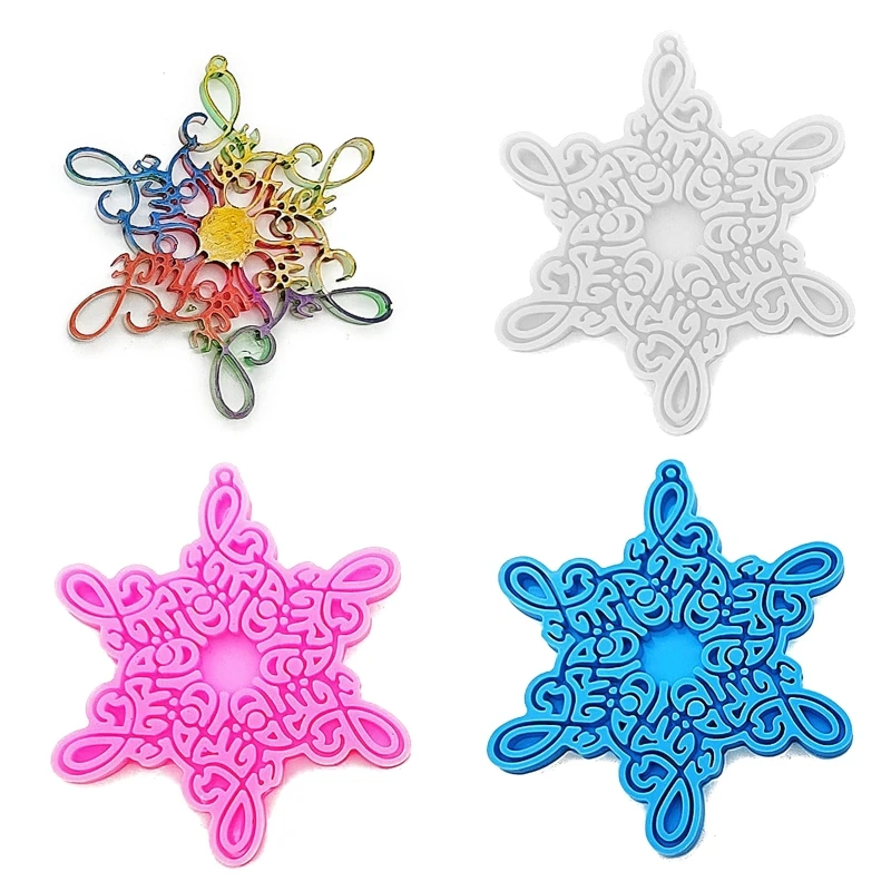 Snowflake Mold Resin Silicone Molds Diy Crystal Christmas Storage Tray Mold for Making Fruit Storage Plate
Snowflake Mold Resin Silicone Molds Diy Crystal Christmas Storage Tray Mold for Making Fruit Storage Plate