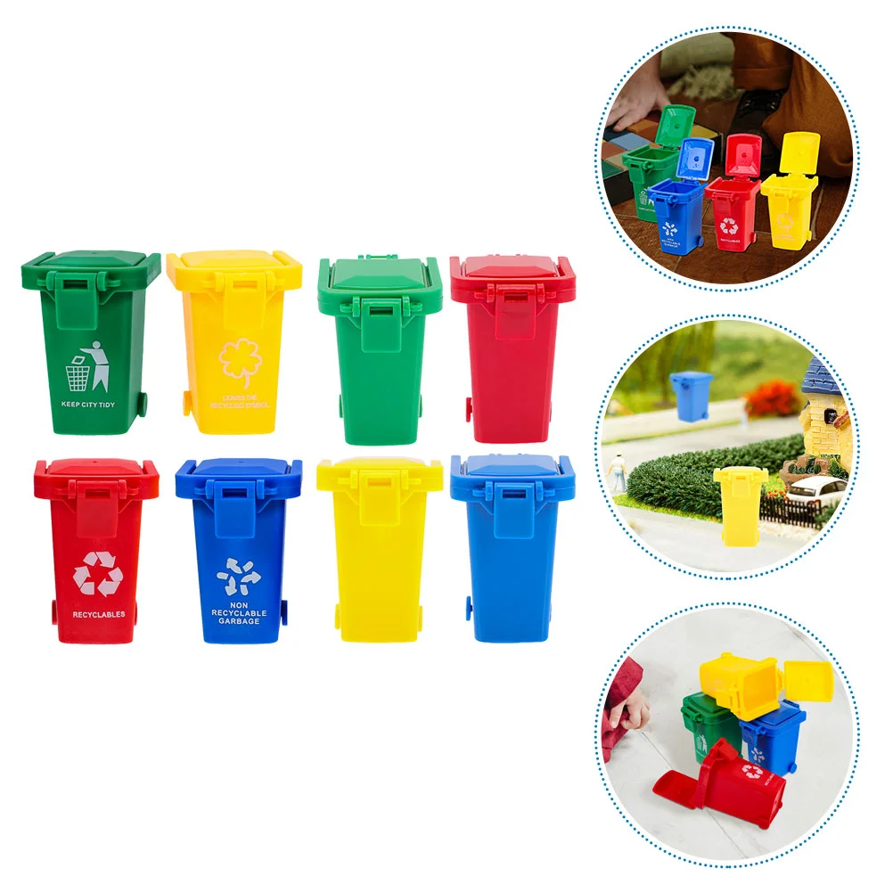 8 Pcs Mini Trash Can Desk with Lid Miniature Multi-use Pen Holder Storage Bucket Tiny Convenient Office Organizer Bins
8 Pcs Mini Trash Can Desk with Lid Miniature Multi-use Pen Holder Storage Bucket Tiny Convenient Office Organizer Bins