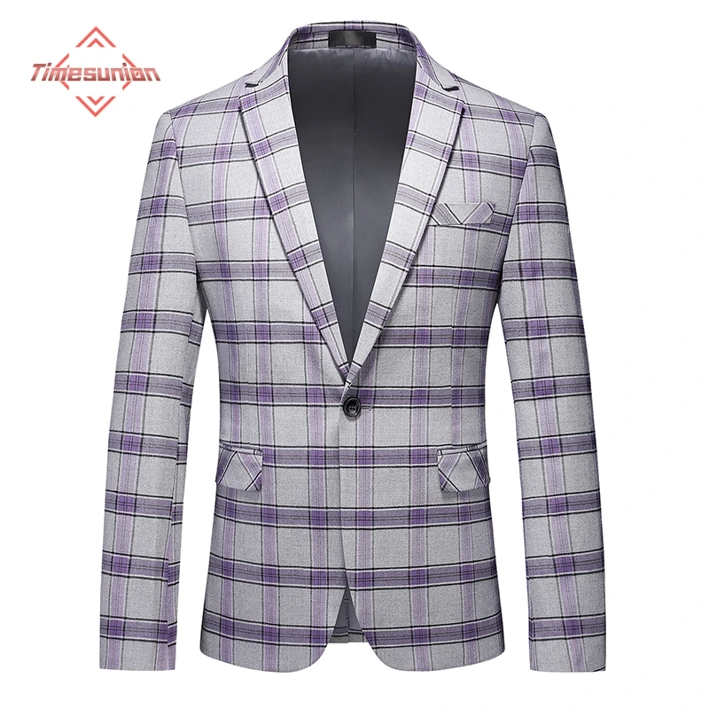 Клетчатый блейзер Мужской пиджак с одним пуговицей и пиковым лацканом Мужской свадебный пиджак для жениха и гостей Hombre 6XL
Клетчатый блейзер Мужской пиджак с одним пуговицей и пиковым лацканом Мужской свадебный пиджак для жениха и гостей Hombre 6XL