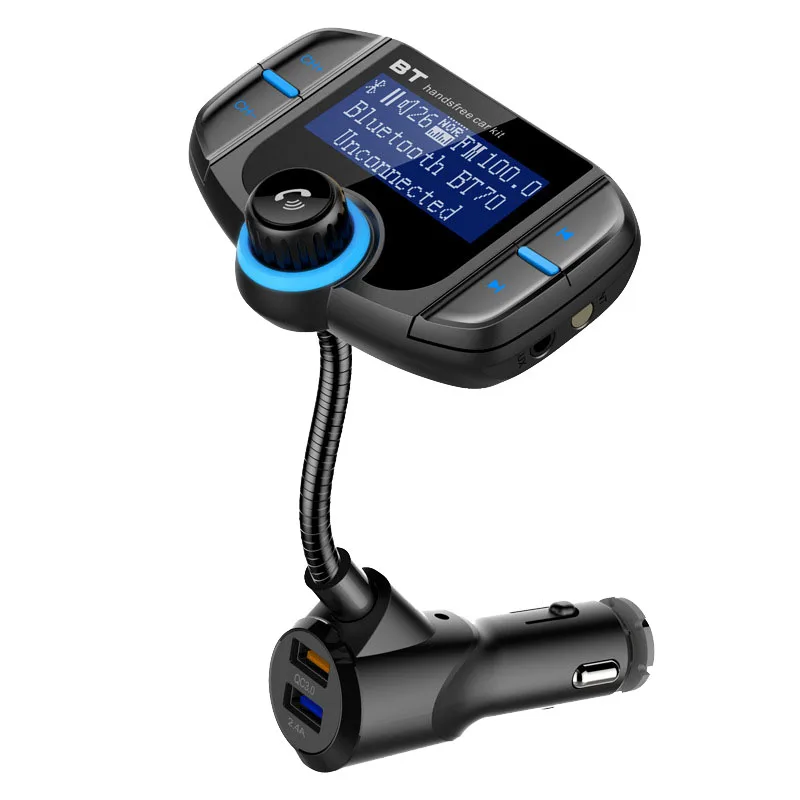 # 478Q Bt70 FM Автомобильный Bluetooth Dual USB Mp3-плеер Адаптер зарядного устройства (черный)
# 478Q Bt70 FM Автомобильный Bluetooth Dual USB Mp3-плеер Адаптер зарядного устройства (черный)
