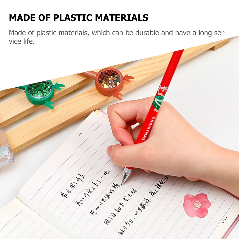8Pcs Christmas Tree Gel Pens Cute Plastic Writing Pens for Students Office Smooth Writing Prize Gifts Adorable Stationery
8Pcs Christmas Tree Gel Pens Cute Plastic Writing Pens for Students Office Smooth Writing Prize Gifts Adorable Stationery
