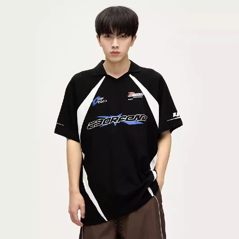 Men Hip Hop Streetwear Tshirts Color Block Patchwork Oversized Harajuku Racing T-shirt 2023 Fashion Loose Cotton Tee Shirt Tops
Men Hip Hop Streetwear Tshirts Color Block Patchwork Oversized Harajuku Racing T-shirt 2023 Fashion Loose Cotton Tee Shirt Tops