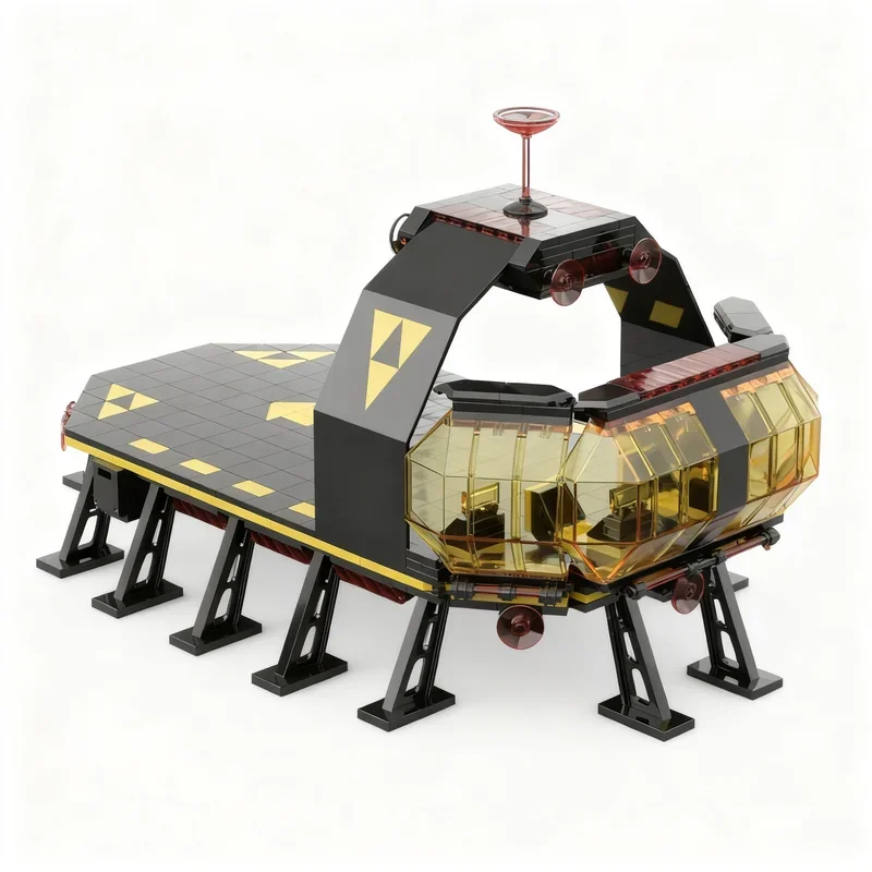 601PCS MOC Space Battle Blacktron Base Model Custom Building Blocks DIY Creative Ideas Birthday Gift Assembly Set Home Decor Kit
601PCS MOC Space Battle Blacktron Base Model Custom Building Blocks DIY Creative Ideas Birthday Gift Assembly Set Home Decor Kit