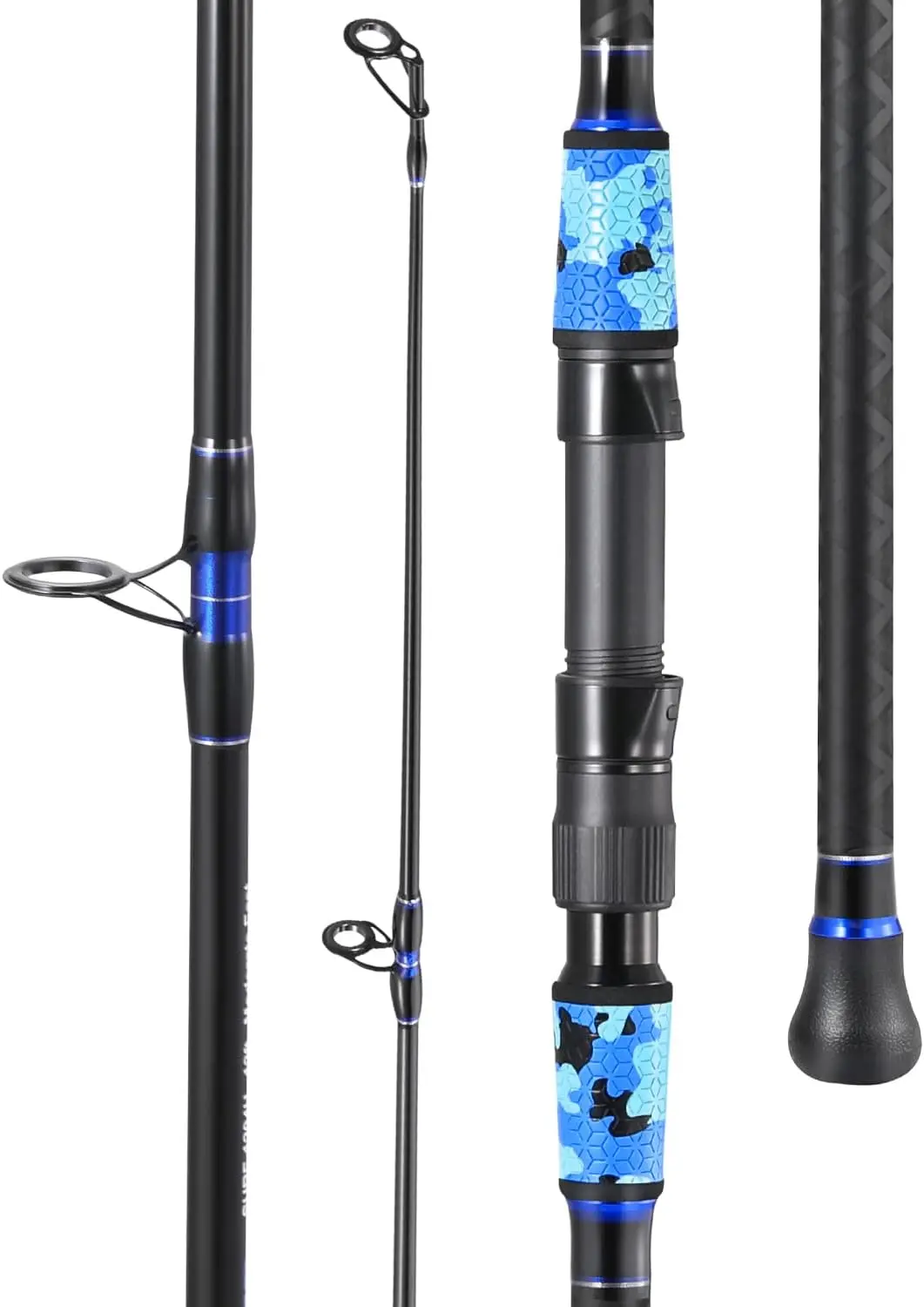 Surf Fishing Rod Portable Travel 4 Piece Carbon Fiber Saltwater Spinning Rod 10'/11'/12'/15' MH/H
Surf Fishing Rod Portable Travel 4 Piece Carbon Fiber Saltwater Spinning Rod 10'/11'/12'/15' MH/H