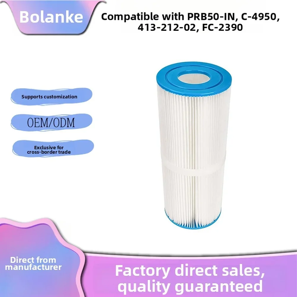 PRB50 IN Pool Filter Cartridge Replacement For Spa Water Tub Treatment Pools Cleaning Tools Accessories Replacement Spare Parts
PRB50 IN Pool Filter Cartridge Replacement For Spa Water Tub Treatment Pools Cleaning Tools Accessories Replacement Spare Parts