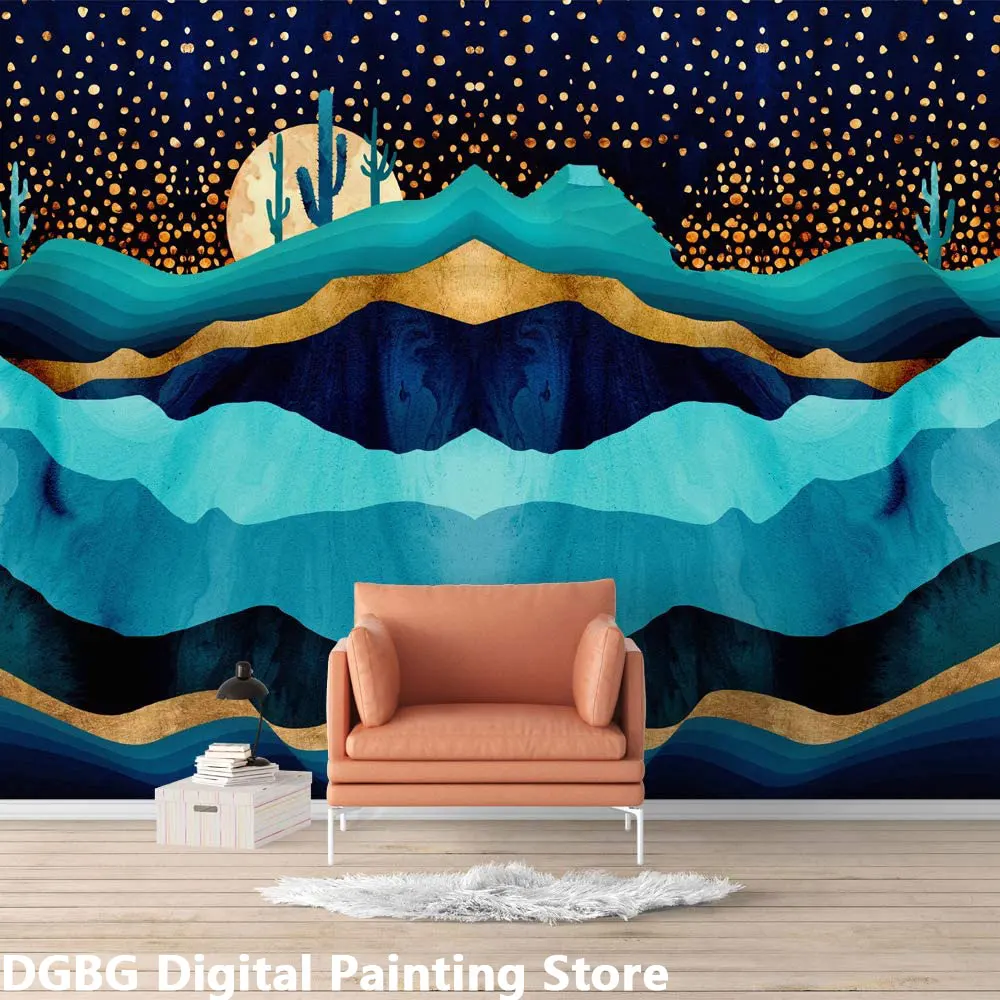Murales Decorative Prints Pictures For Wall Painting Posrers Blue Mountain Illustrations Custom Wallpaper Posters Art Decoration
Murales Decorative Prints Pictures For Wall Painting Posrers Blue Mountain Illustrations Custom Wallpaper Posters Art Decoration
