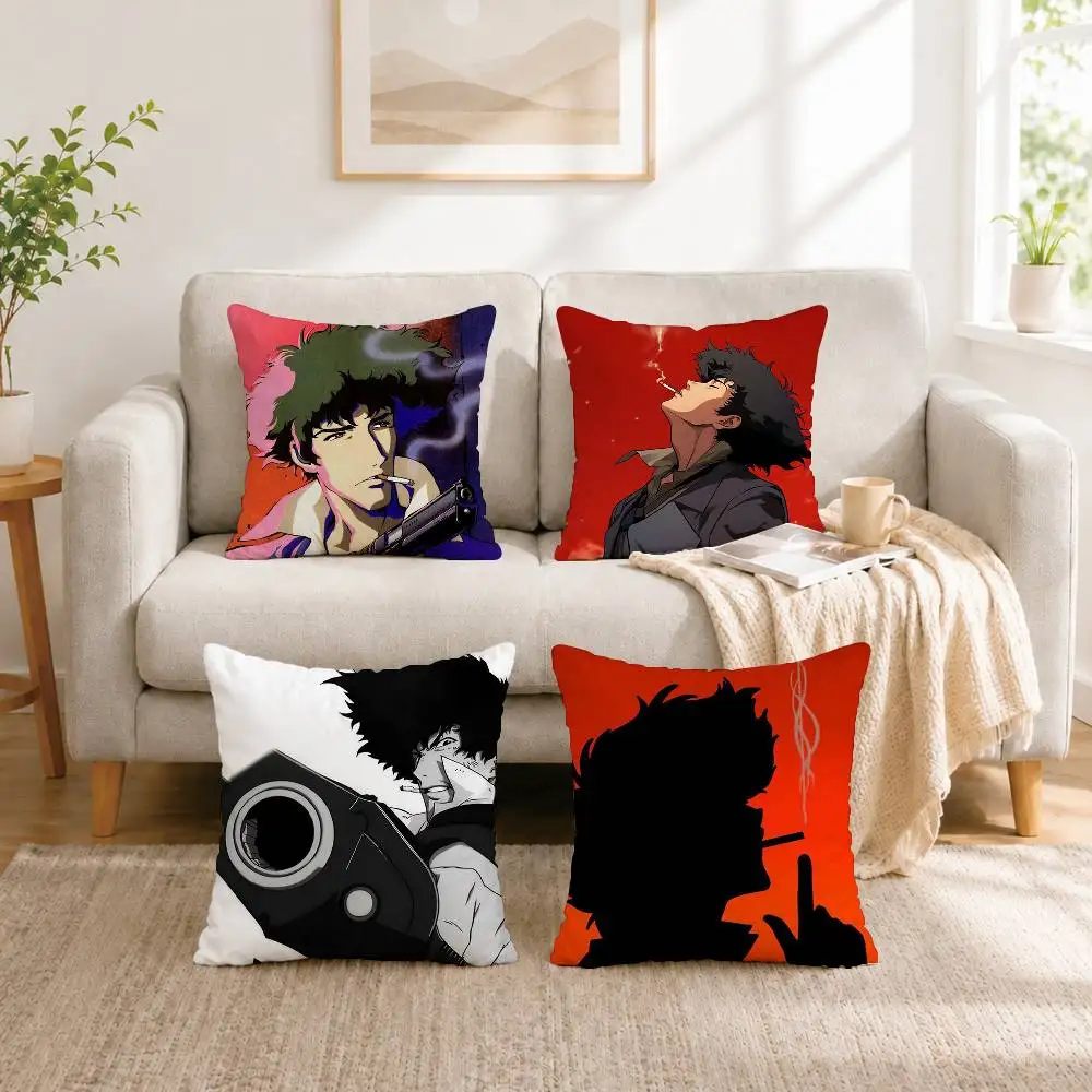 Anime CowboyES BebopES Spike Spiegel Pillow Case Square Double-Sided Sofa Cushion Cover Bedroom Bedside Pillow Gift
Anime CowboyES BebopES Spike Spiegel Pillow Case Square Double-Sided Sofa Cushion Cover Bedroom Bedside Pillow Gift