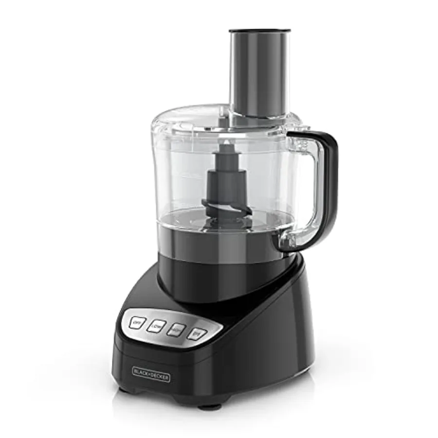 8-Cup Food Processor Easy Assembly Stainless Steel S-Blade Shred Slice Chop Puree 450W Motor
8-Cup Food Processor Easy Assembly Stainless Steel S-Blade Shred Slice Chop Puree 450W Motor