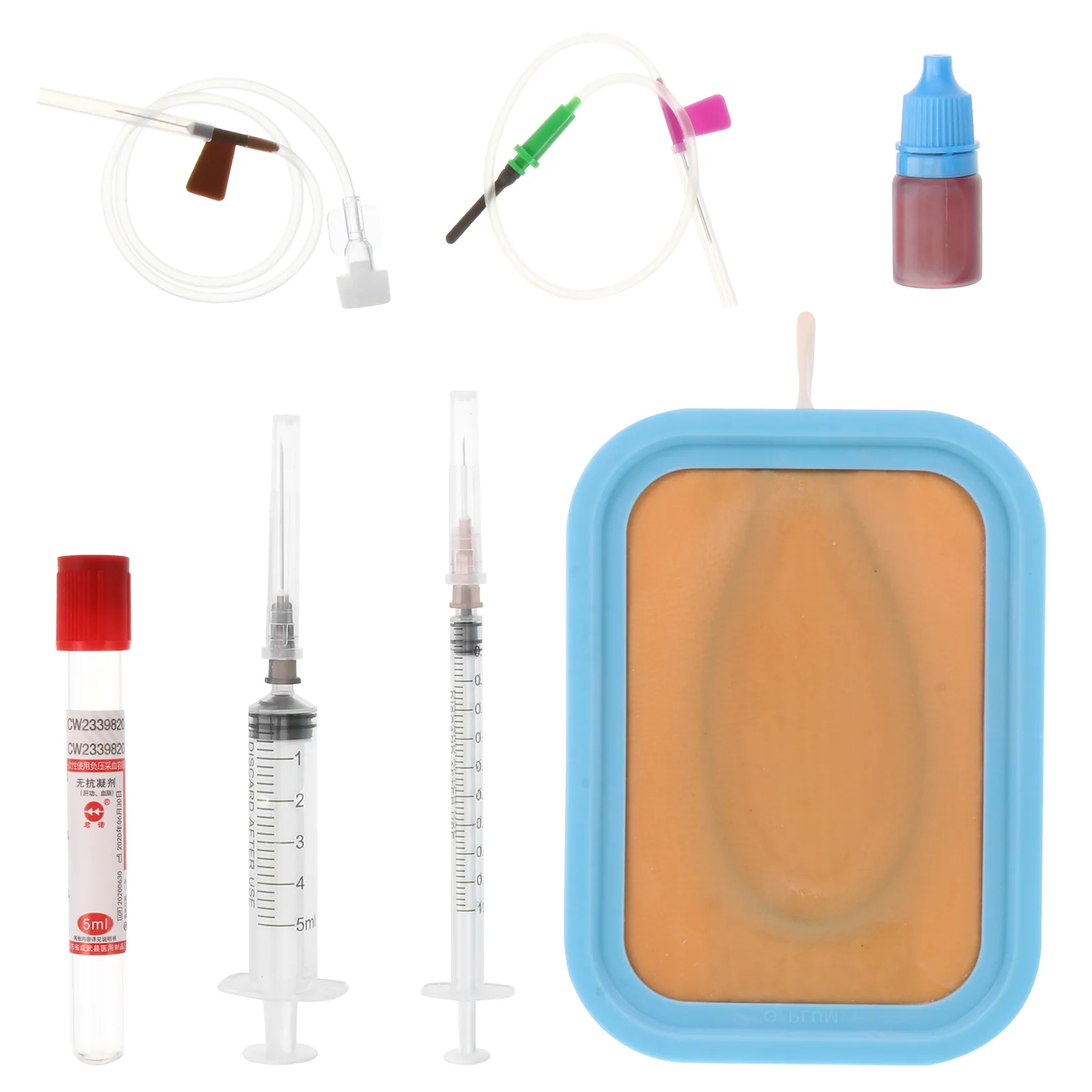 Blood Training Injection Pad Practice Model Silicone Intramuscular for Student Human Skin
Blood Training Injection Pad Practice Model Silicone Intramuscular for Student Human Skin