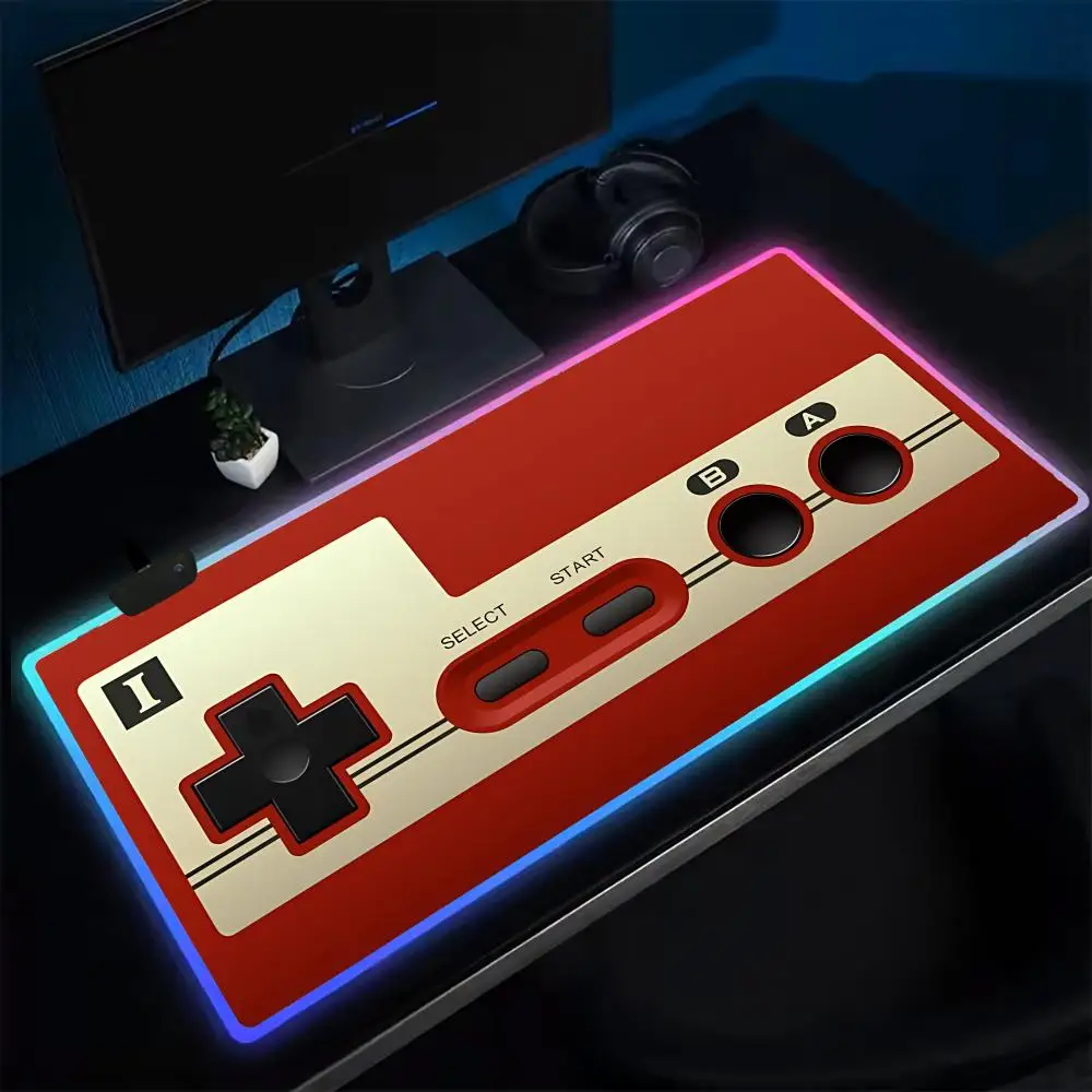 13-Retro Game Controller Mouse Pad Anime Gaming Mouse Pad LED Table Pads Backlit Rubber Desktop XXL RGB Desk Mats
13-Retro Game Controller Mouse Pad Anime Gaming Mouse Pad LED Table Pads Backlit Rubber Desktop XXL RGB Desk Mats
