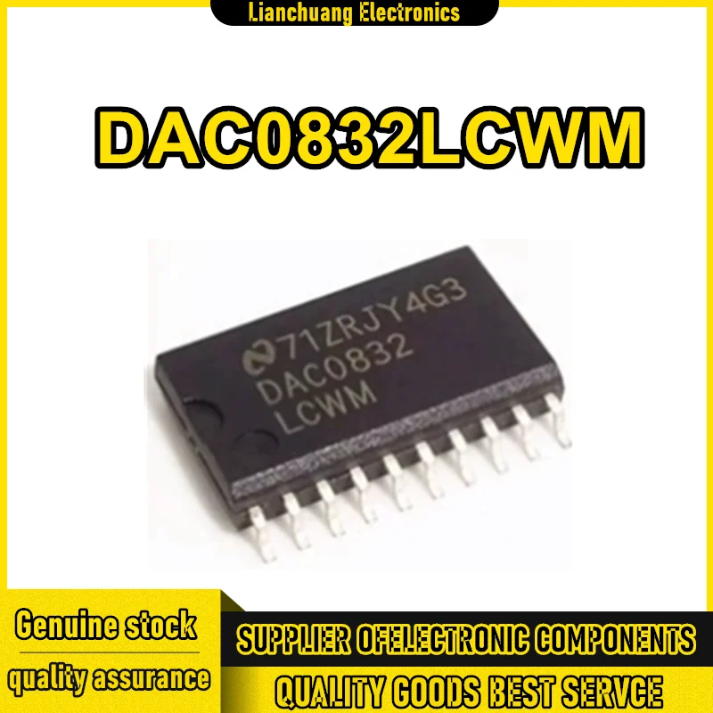 DAC0832LCWM DAC0832 SOP20 8-bit analog-to-digital converter chip New Original in stock
DAC0832LCWM DAC0832 SOP20 8-bit analog-to-digital converter chip New Original in stock