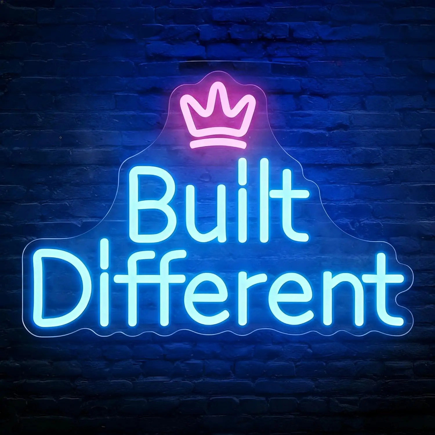 "Built Different "Neon Sign USB Powered LED Neon Light Party Bar Gaming Room Bedroom Decoration Birthday Gift Art Wall Lights
"Built Different "Neon Sign USB Powered LED Neon Light Party Bar Gaming Room Bedroom Decoration Birthday Gift Art Wall Lights