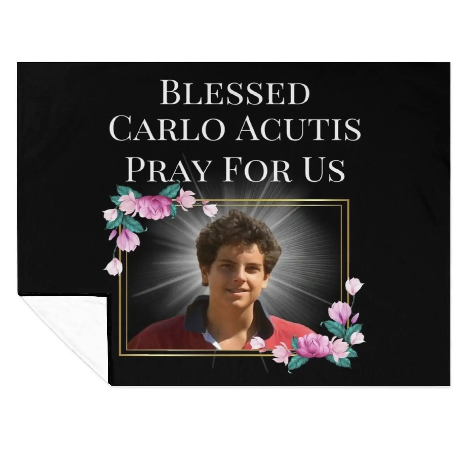 Blessed Carlo Acutis Pray For Us First Millenial Saint Servant of God Gift Throw Blanket decorative Sofa Throw Baby Blankets
Blessed Carlo Acutis Pray For Us First Millenial Saint Servant of God Gift Throw Blanket decorative Sofa Throw Baby Blankets