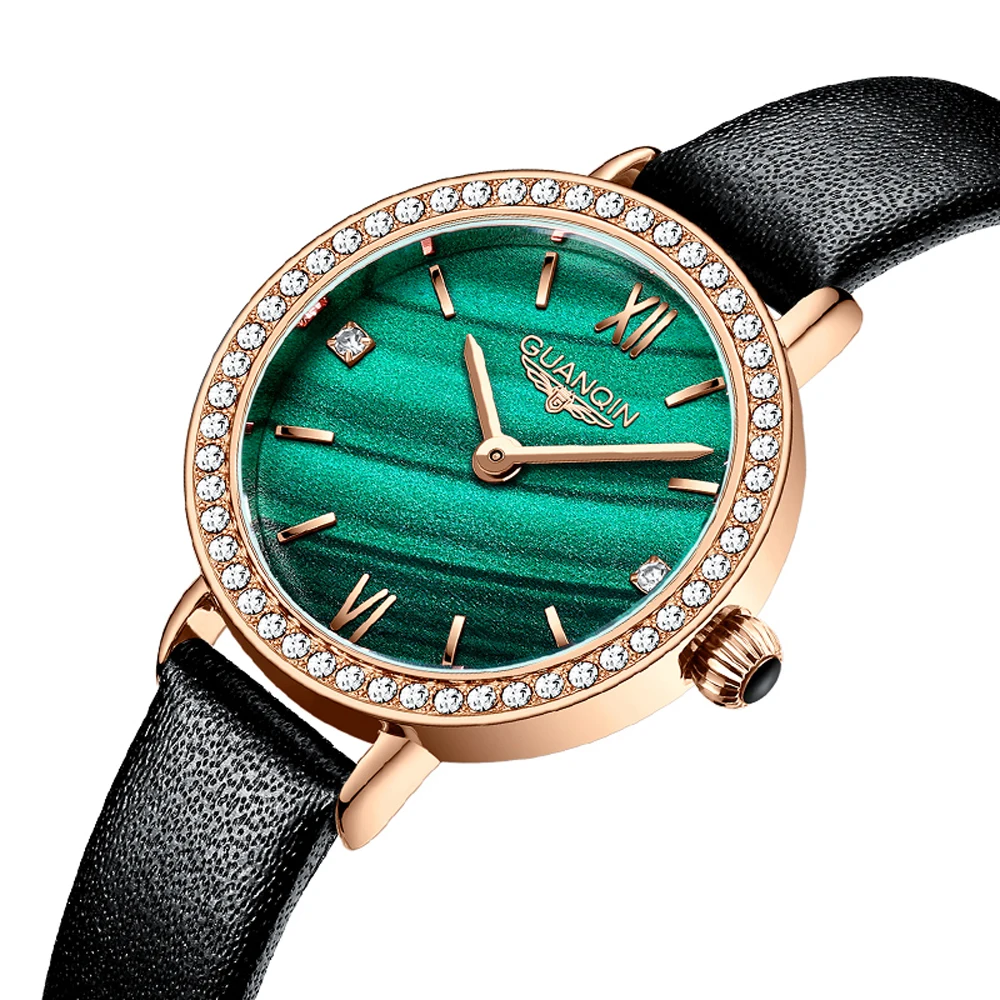 GUANQIN Fashion Women's Watches Top Luxury Ladies Quartz Wristwatch Gold Watch For Women Waterproof Stainless steel Clock Reloj
GUANQIN Fashion Women's Watches Top Luxury Ladies Quartz Wristwatch Gold Watch For Women Waterproof Stainless steel Clock Reloj