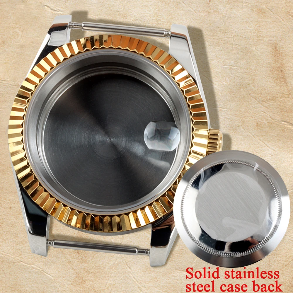 36mm/39mm NH35 Case Transparent/Stainless steel Back Cover Waterproof Rose Gold PVD Watch Parts Sapphire for NH35 NH36 movement
36mm/39mm NH35 Case Transparent/Stainless steel Back Cover Waterproof Rose Gold PVD Watch Parts Sapphire for NH35 NH36 movement