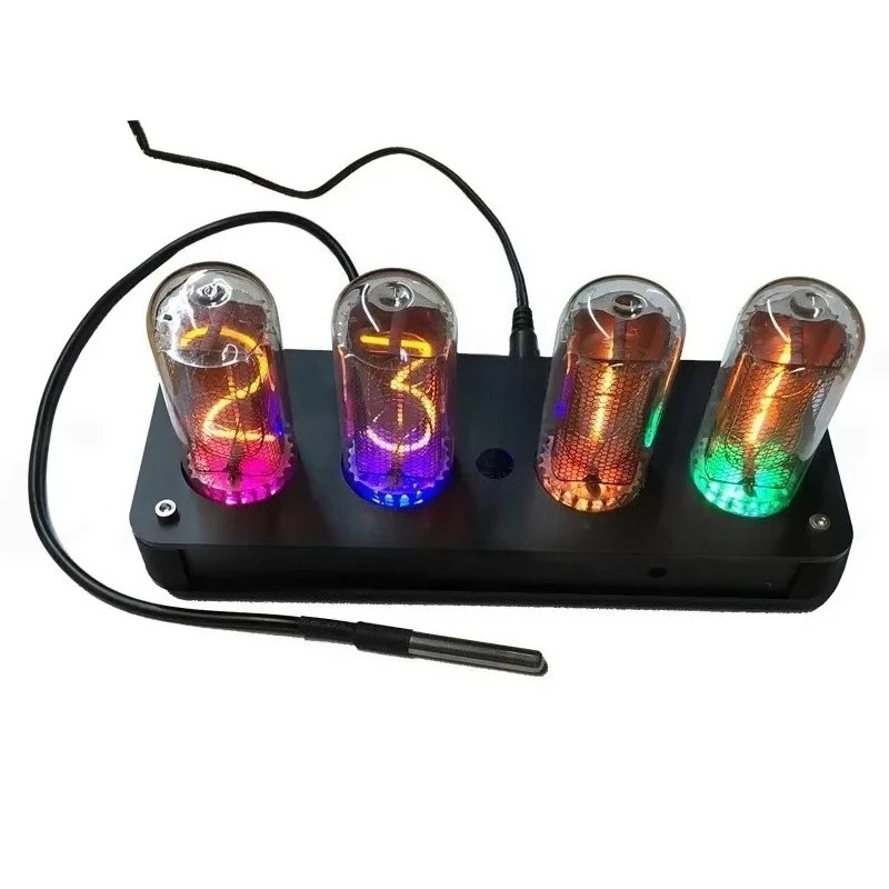 4-битный индуктивный переключатель IN-18, электронные часы со светящейся трубкой
4-битный индуктивный переключатель IN-18, электронные часы со светящейся трубкой