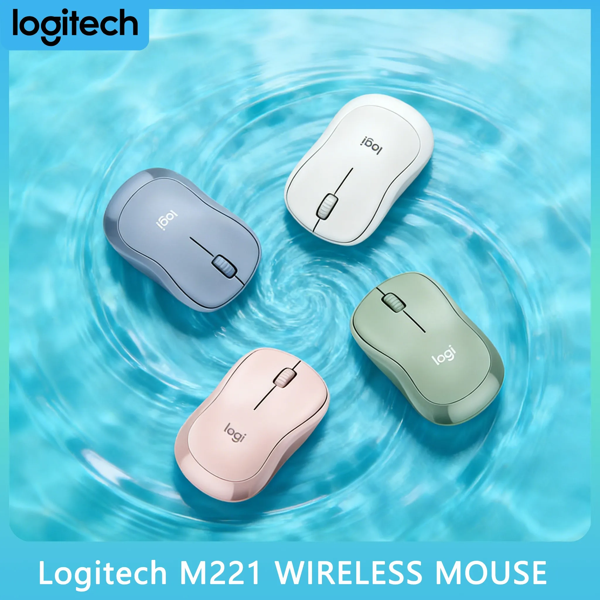 Logitech M350/M350POP Wireless Mouse Quiet Click Slim Portable Bluetooth Mouse for Home Office
Logitech M350/M350POP Wireless Mouse Quiet Click Slim Portable Bluetooth Mouse for Home Office