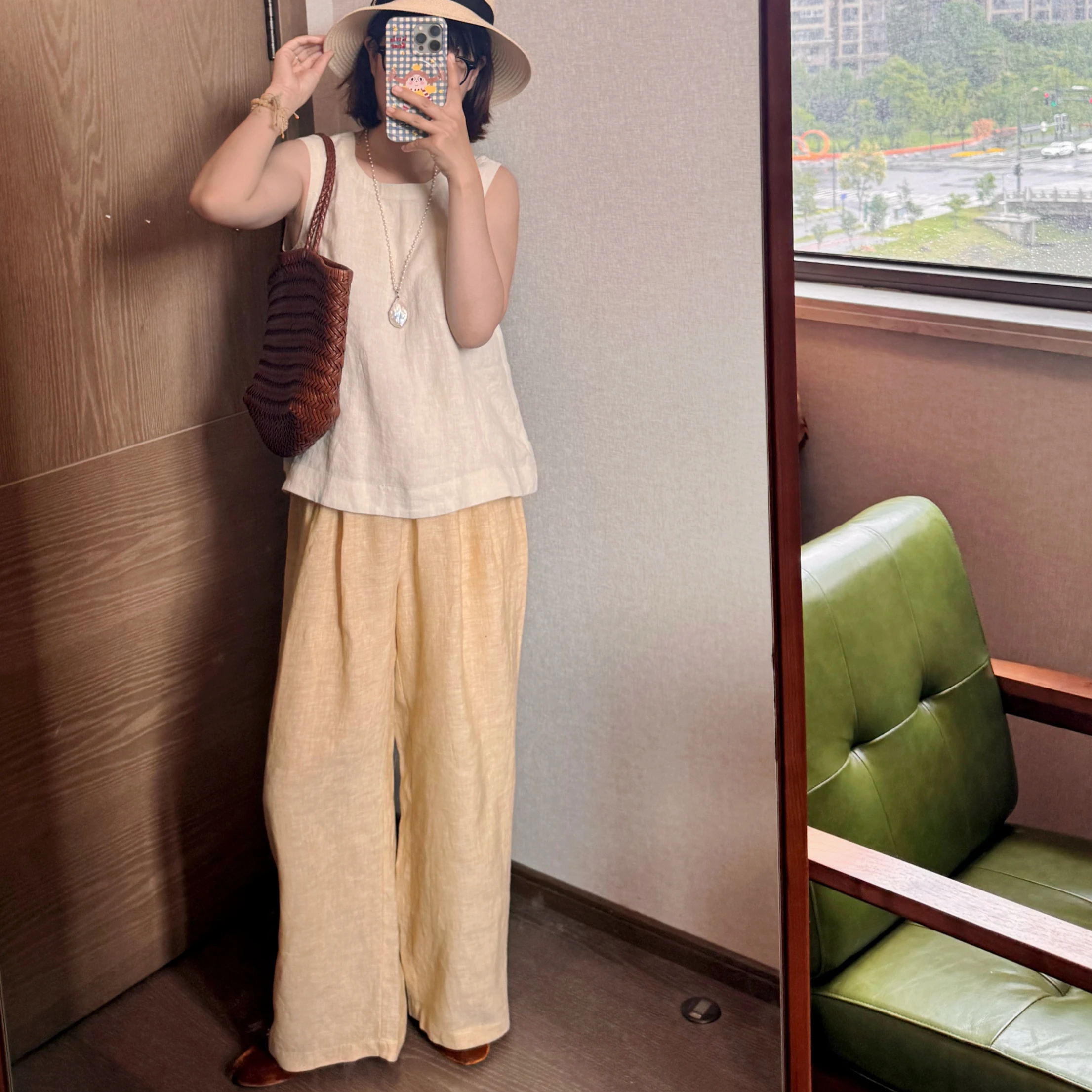 Loose Comfortable Yellow Straight Leg Elastic Waist Casual Pants Women's Summer Faion Trousers l Waist Long Pants
Loose Comfortable Yellow Straight Leg Elastic Waist Casual Pants Women's Summer Faion Trousers l Waist Long Pants