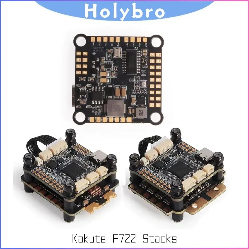 Holybro Kakute F722 Stacks F722 Flight Controller with Tekko32 F4 4in1 50A / 65A Metal ESC 30x30mm 4-6S LiPo for RC FPV Drone
Holybro Kakute F722 Stacks F722 Flight Controller with Tekko32 F4 4in1 50A / 65A Metal ESC 30x30mm 4-6S LiPo for RC FPV Drone