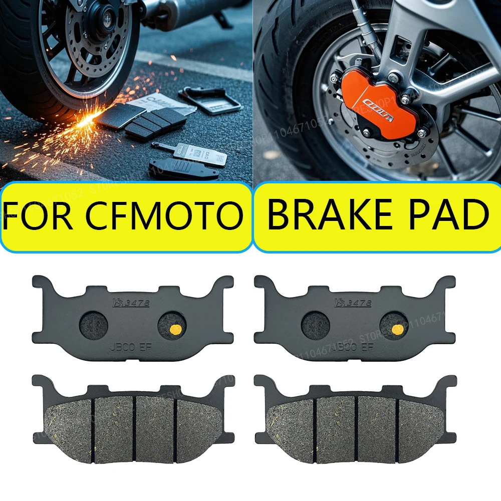 Motorcycle Brake Pads Ceramic For CFMOTO CF250T-3 V3V5V9 Front and Rear Brake Pads System Accessories
Motorcycle Brake Pads Ceramic For CFMOTO CF250T-3 V3V5V9 Front and Rear Brake Pads System Accessories