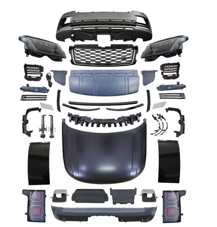 Комплект кузова для range rover vogue 2013-2017, обновление до 2021 года, боди в оригинальном стиле с передними фарами, задними фонарями, бампером
Комплект кузова для range rover vogue 2013-2017, обновление до 2021 года, боди в оригинальном стиле с передними фарами, задними фонарями, бампером