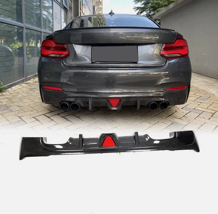 Задний диффузор F22 M Sport с подсветкой для BMW 2 серии F22 M-SPORT Coupe 2-дверный
Задний диффузор F22 M Sport с подсветкой для BMW 2 серии F22 M-SPORT Coupe 2-дверный