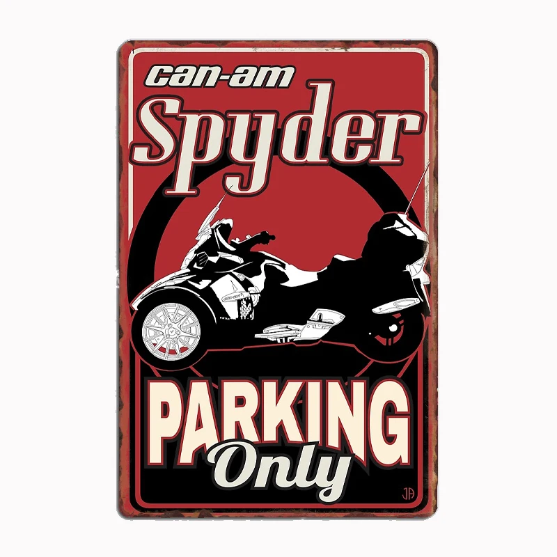 Can-Am Spyder Parking Only Car Metal Plaques Tin Sign Interior Home Room Decoration Kitchen Wall Decor
Can-Am Spyder Parking Only Car Metal Plaques Tin Sign Interior Home Room Decoration Kitchen Wall Decor