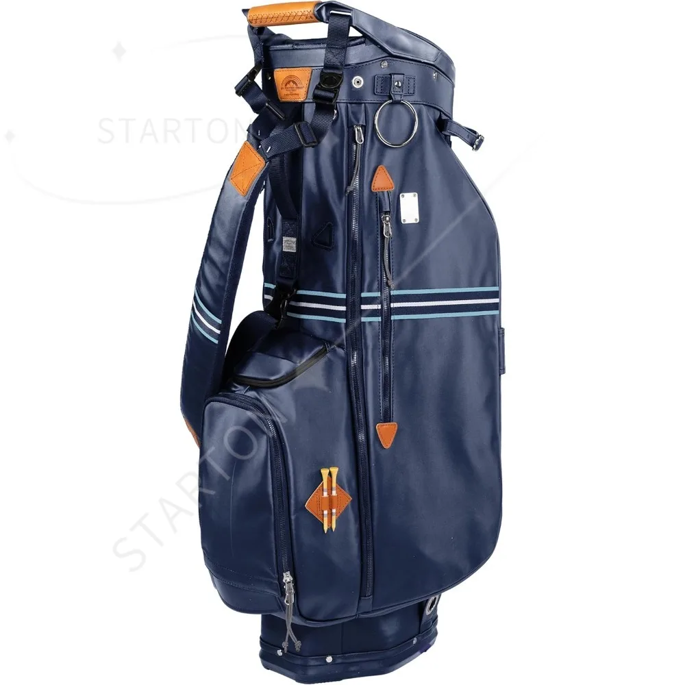 Mid-Stripe 4-Way Cart Bag - Durable and Comfortable Golf Cart Bag with Eight Pockets
Mid-Stripe 4-Way Cart Bag - Durable and Comfortable Golf Cart Bag with Eight Pockets