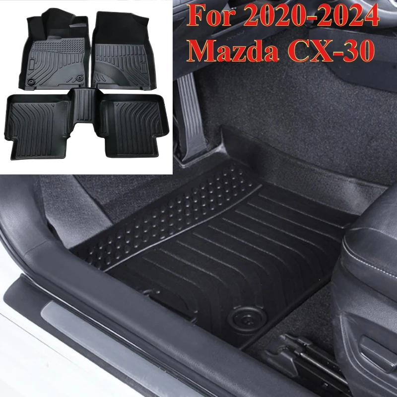 3PCS for 2020-2024 Mazda CX-30 Car Waterproof Non-Slip Rubber Floor Mat TPE Car Interior Accessories
3PCS for 2020-2024 Mazda CX-30 Car Waterproof Non-Slip Rubber Floor Mat TPE Car Interior Accessories