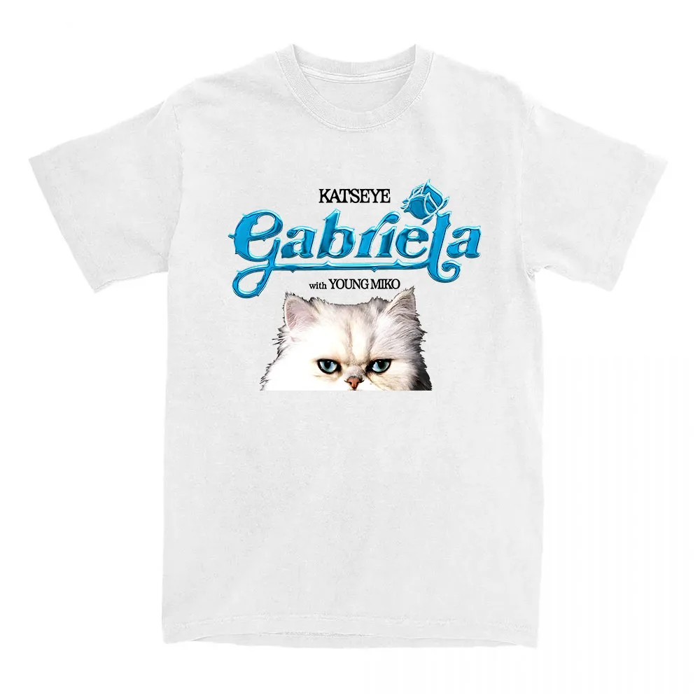 KATSEYE Gabriela Young Miko Remix T-shirt Cartoon Cat Graphic Print Tshirts Short Sleeve Fashion Women T Shirt Streetwear Unisex
KATSEYE Gabriela Young Miko Remix T-shirt Cartoon Cat Graphic Print Tshirts Short Sleeve Fashion Women T Shirt Streetwear Unisex