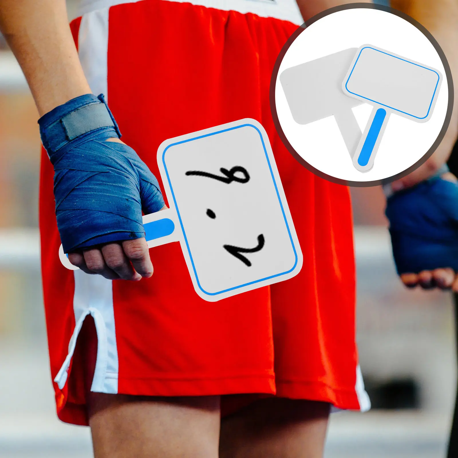 2Pcs Handheld Whiteboards Blank Single Side Score Boards Multipurpose Dry Erase Boards for Ball Games Voting Handheld Whiteboard
2Pcs Handheld Whiteboards Blank Single Side Score Boards Multipurpose Dry Erase Boards for Ball Games Voting Handheld Whiteboard