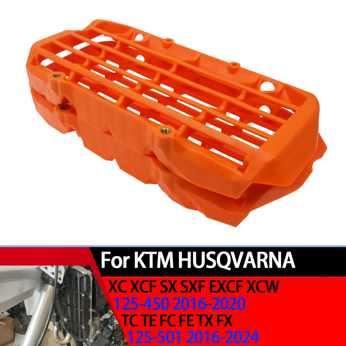 2016-2020 Motorcycle Nylon Radiator Louvres Rad Guards For Husqvarna TC FC TE For KTMXC XCF XCW SX SXF EXCF 125 150 250 350 450
2016-2020 Motorcycle Nylon Radiator Louvres Rad Guards For Husqvarna TC FC TE For KTMXC XCF XCW SX SXF EXCF 125 150 250 350 450