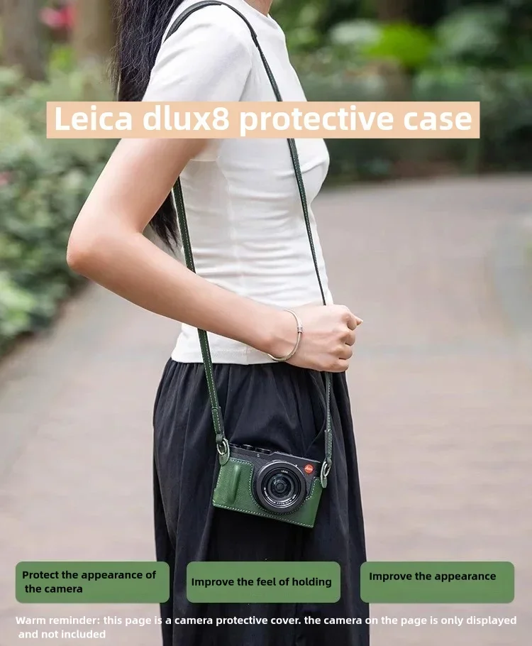 HOT Handmade Leather Camera Protective For Leica D-LUX8 Protective Retro Camera Leather Protector
HOT Handmade Leather Camera Protective For Leica D-LUX8 Protective Retro Camera Leather Protector