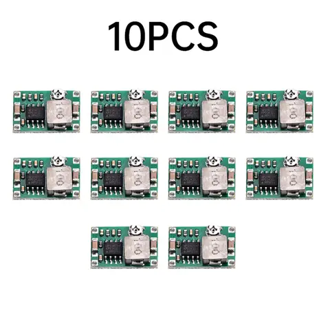 10 Uds Mini360 DC-DC convertidor reductor módulo MP2307 4,75 V-23V a 1V-17V 340KHz 17x11x3,8mm para módulo de Control de vuelo de coche
