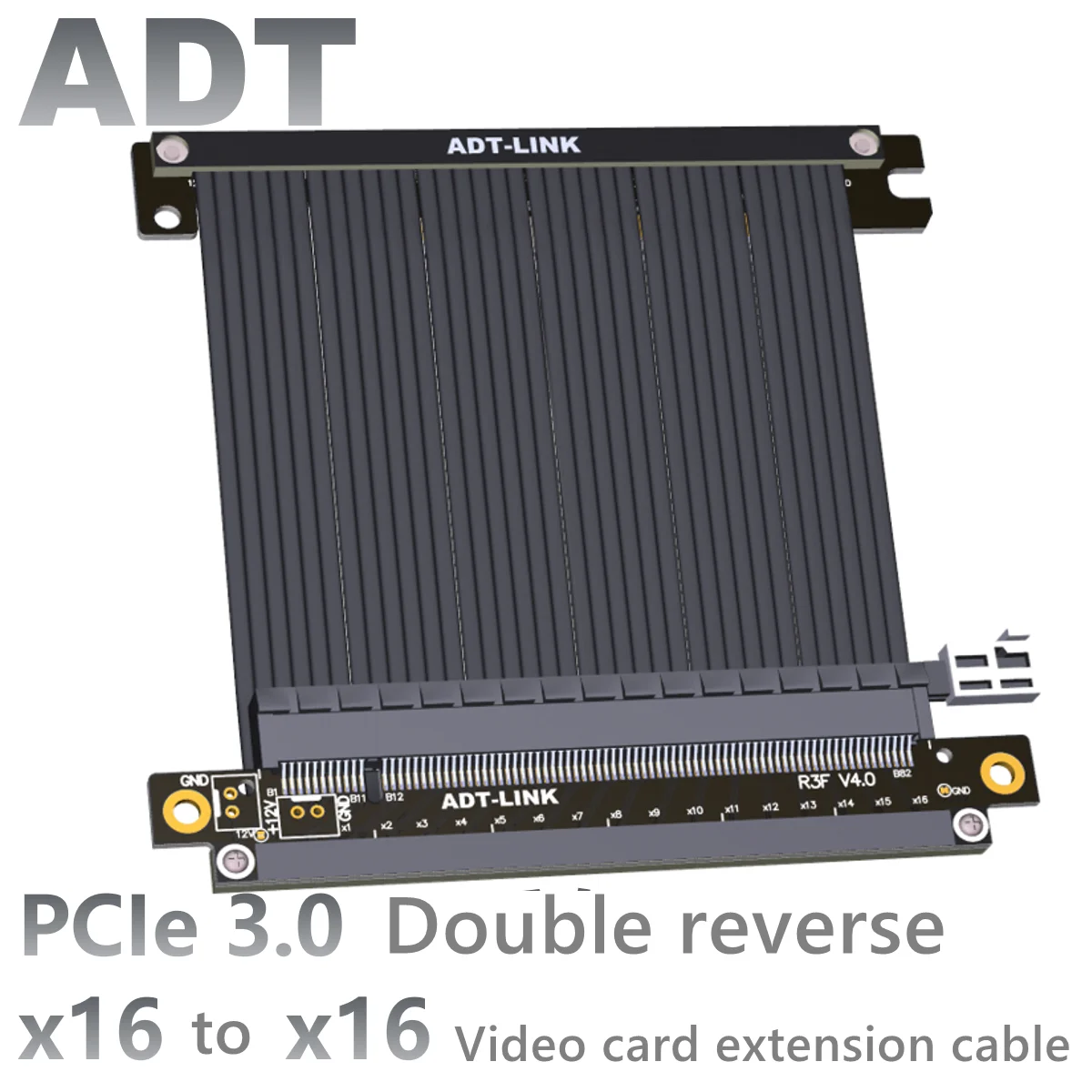 Удлинительный кабель для видеокарты, двойной Реверсивный PCIe 3,0x16, полноскоростной стабильный шасси, под заказ продавца
Удлинительный кабель для видеокарты, двойной Реверсивный PCIe 3,0x16, полноскоростной стабильный шасси, под заказ продавца