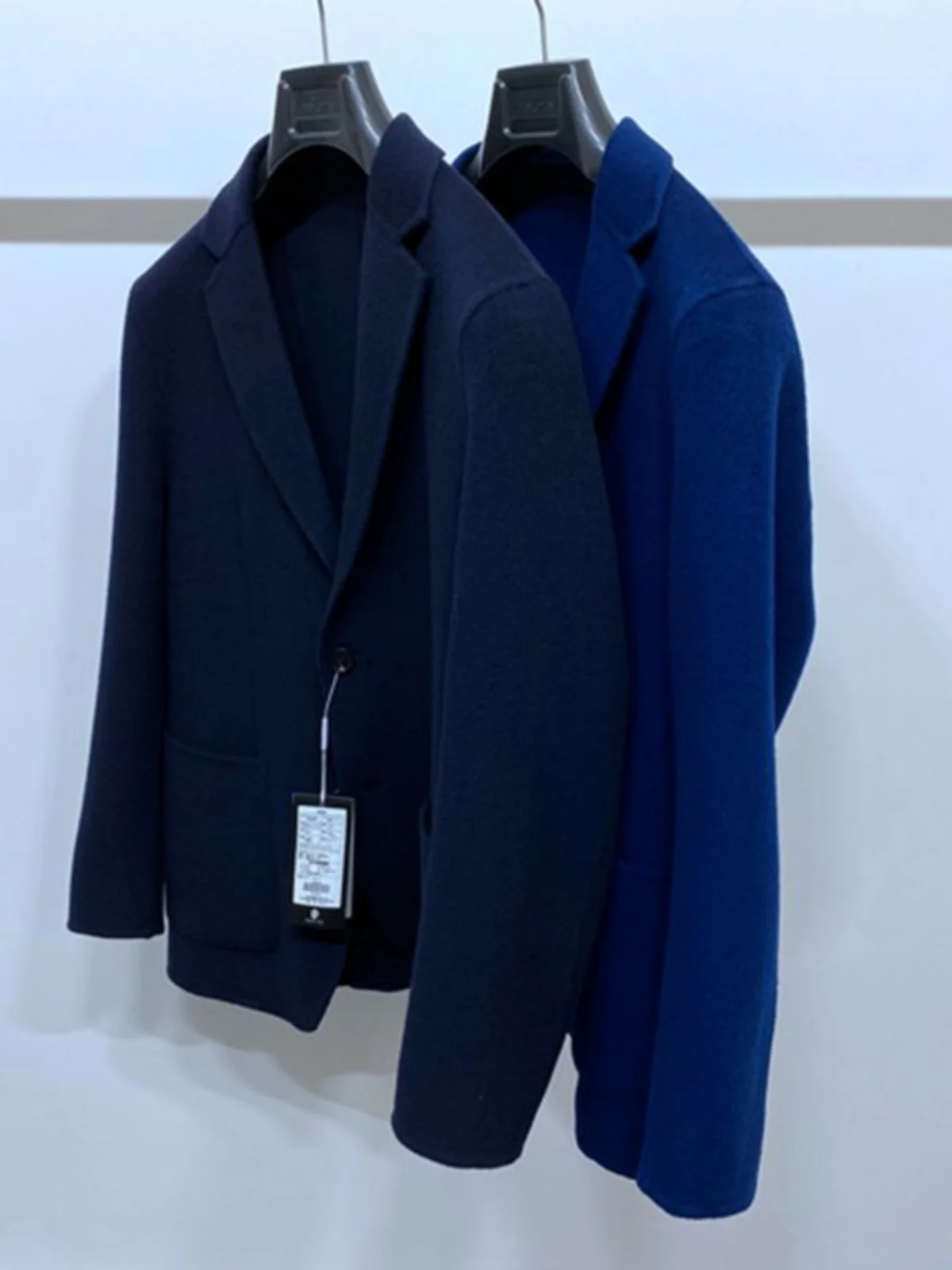 Autumn Winter Blue Plaid Double-Faced Woolen Slim Fit Men's Single-Breasted Two-Button Casual Suit Busin Casual Sle
Autumn Winter Blue Plaid Double-Faced Woolen Slim Fit Men's Single-Breasted Two-Button Casual Suit Busin Casual Sle