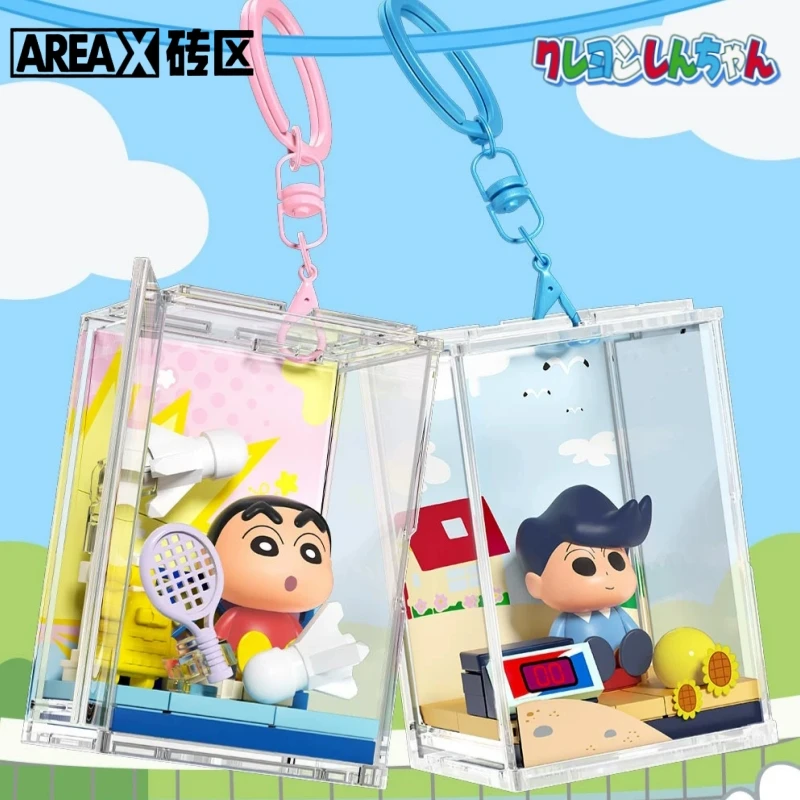 AREAX Crayon Shin-chan Building Blocks Go Out and Play Together Portable Pendants Toys Kazama Assembled Models Ornaments Gifts
AREAX Crayon Shin-chan Building Blocks Go Out and Play Together Portable Pendants Toys Kazama Assembled Models Ornaments Gifts